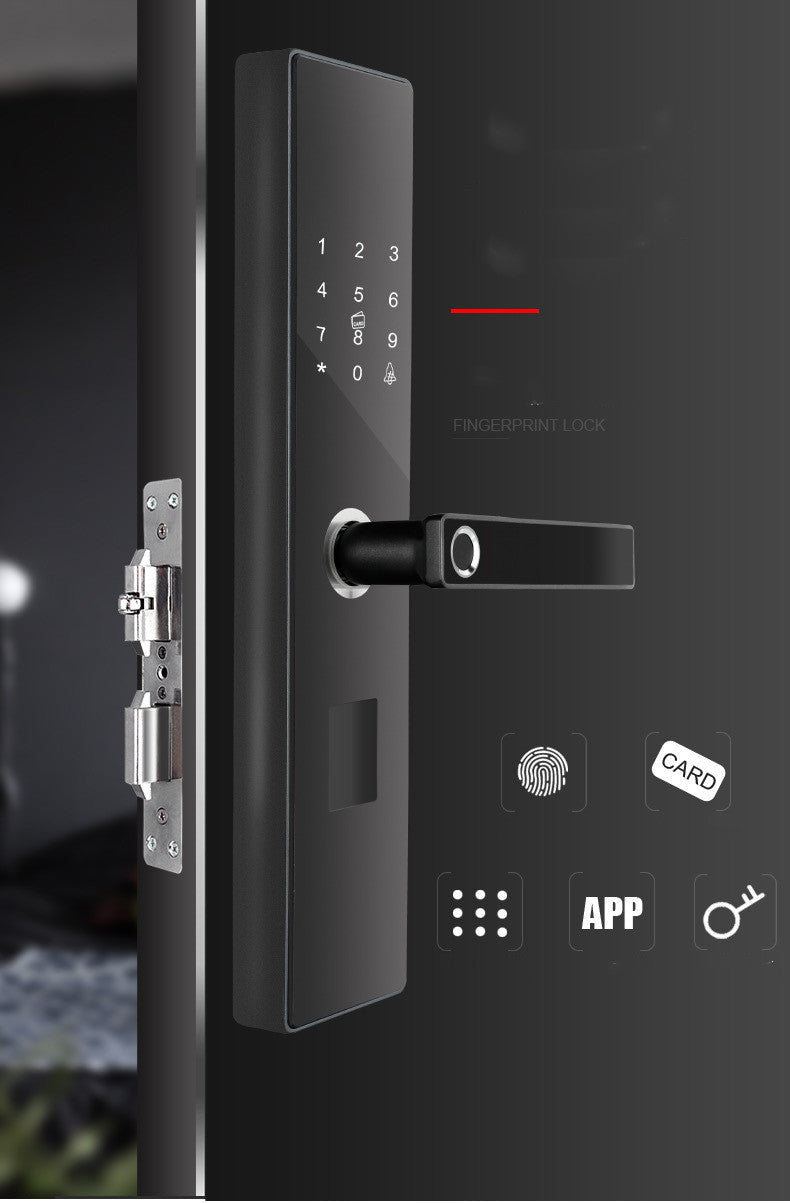 Semi-Automatic Smart Door Lock