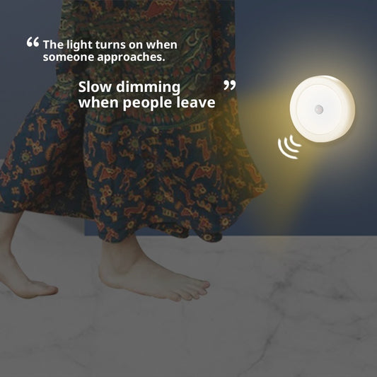 LED Smart Human-sensing Wireless Magnetic Night Light