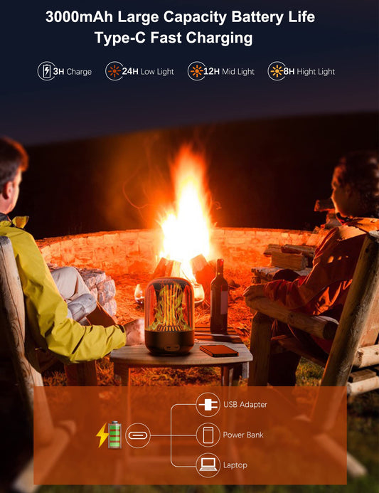 Flame LED Speaker – Ambient Light