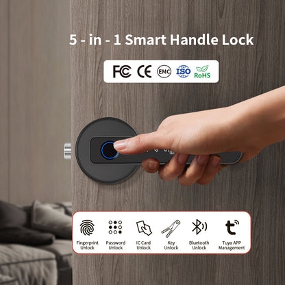 Bluetooth Smart Fingerprint Door Lock