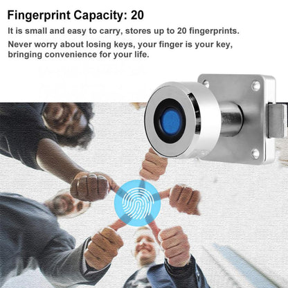 Stainless Steel Fingerprint Drawer Lock