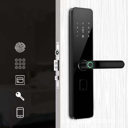 Semi-Automatic Smart Door Lock