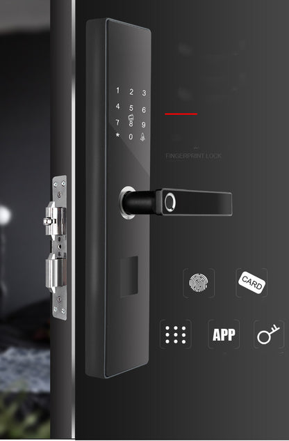 Semi-Automatic Smart Door Lock