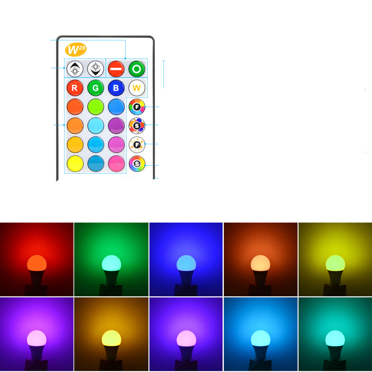 Smart Bluetooth LED Light Bulb