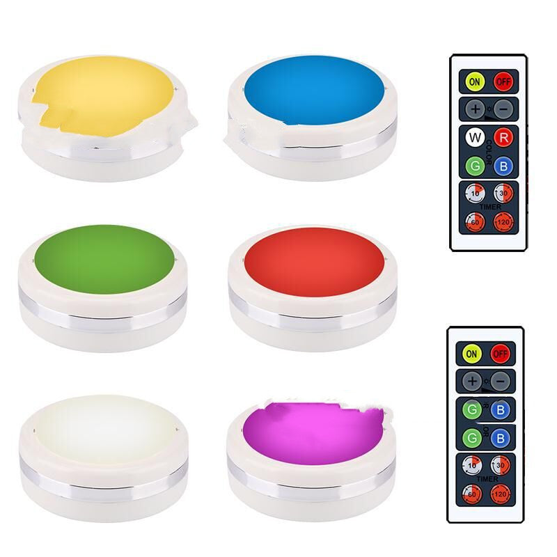 Remote-Control LED Night Light — European Style