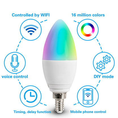 Smart WiFi LED Candle Light