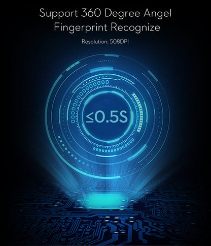 Fingerprint Bike U-Lock — Waterproof