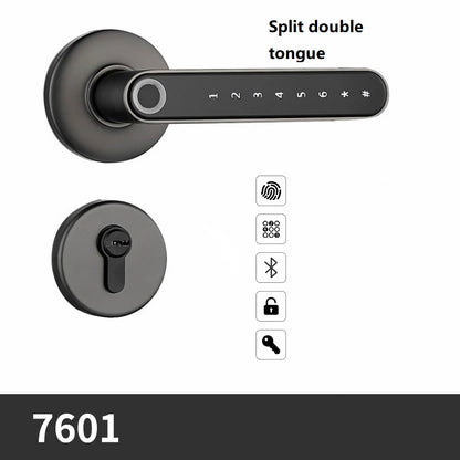 AC-Powered Round Fingerprint Door Lock