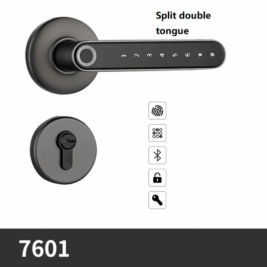 AC-Powered Round Fingerprint Door Lock