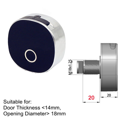 Keyless Fingerprint Lock