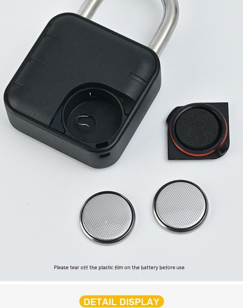 Fingerprint padlock smart biometric lock for gate