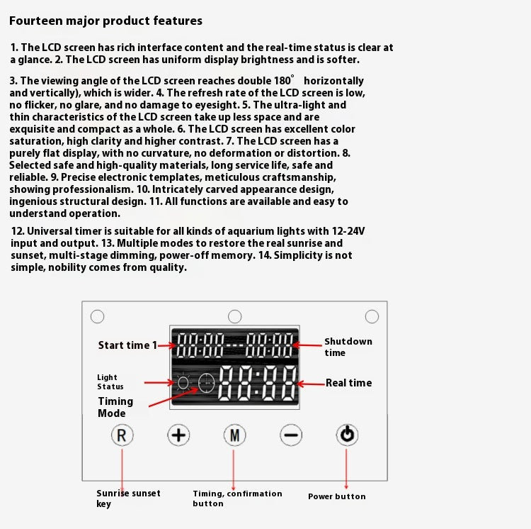 Smart LED Aquarium Light