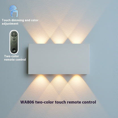 Led Charging Magnetic Suction Wall Lamp Touch Dimming With Remote Control