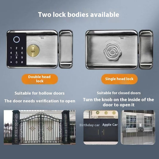 Exterior Smart Fingerprint Door Lock