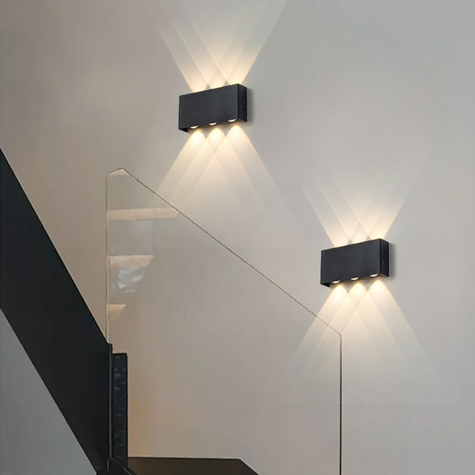 Led Charging Magnetic Suction Wall Lamp Touch Dimming With Remote Control