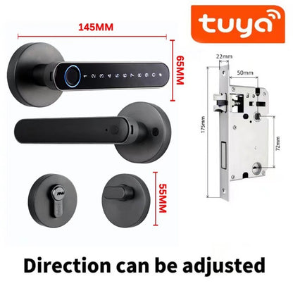 Fingerprint Door Lock — 200-Print Storage