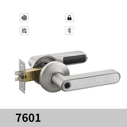 AC-Powered Round Fingerprint Door Lock