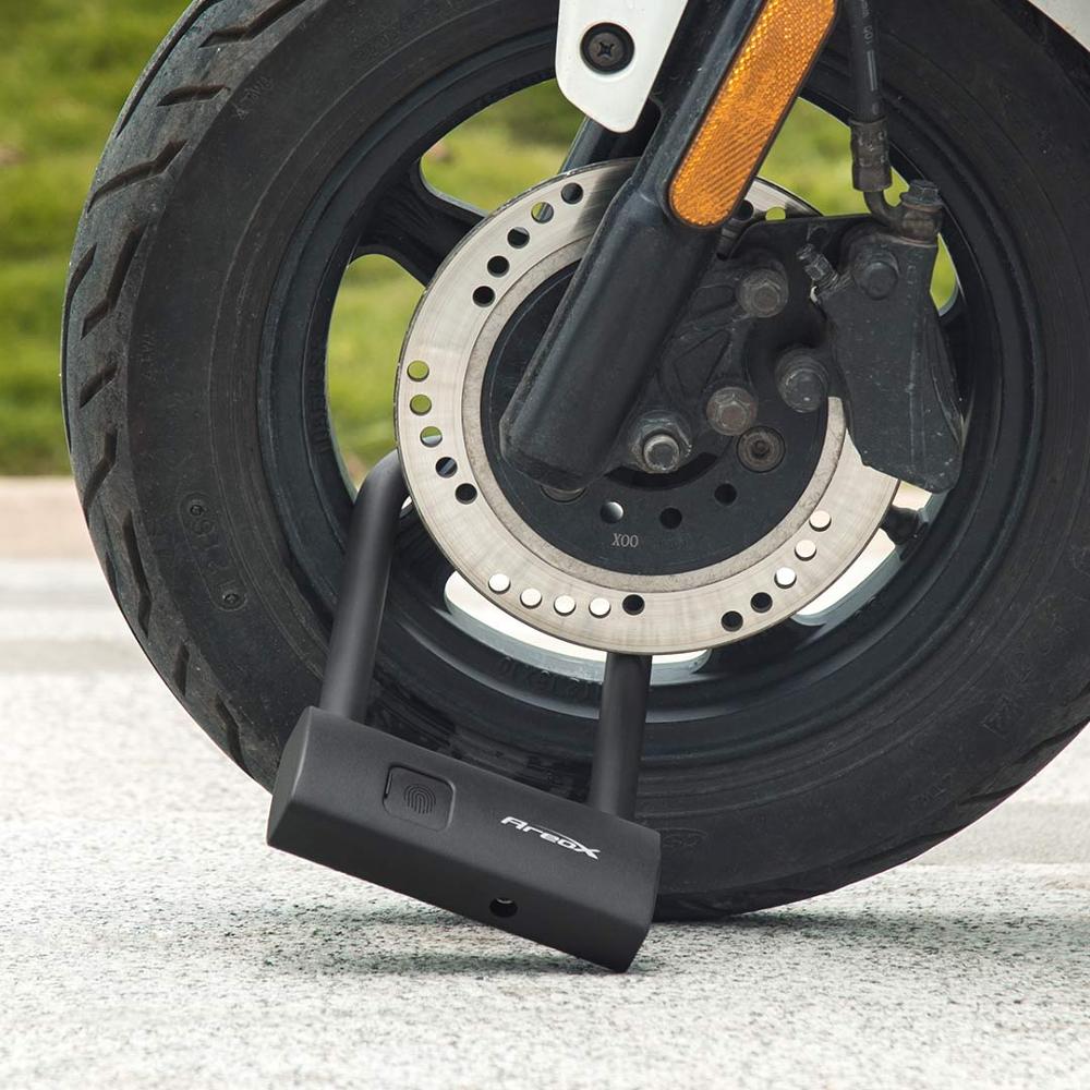 Compact Fingerprint Bike Lock
