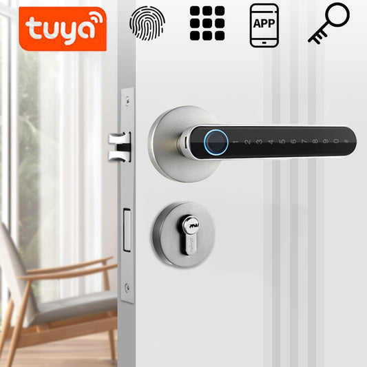 Fingerprint Door Lock — 200-Print Storage