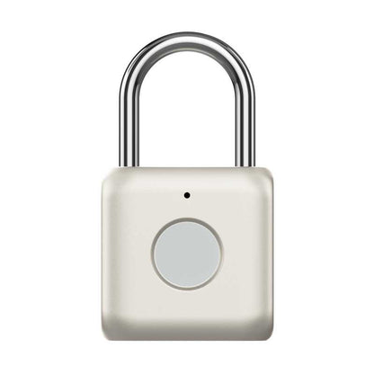 Compact Fingerprint Padlock — 360° Scanning