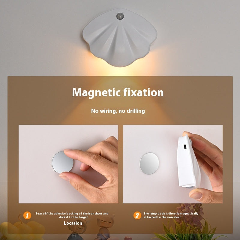 New Charging Smart Led Infrared Sensor Lamp Night Light