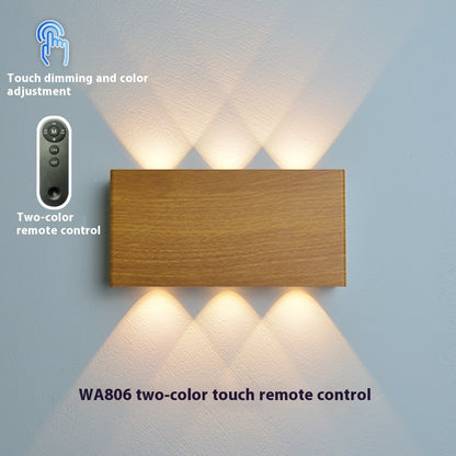 Led Charging Magnetic Suction Wall Lamp Touch Dimming With Remote Control