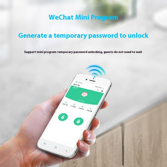 Smart Glass Door Fingerprint Lock