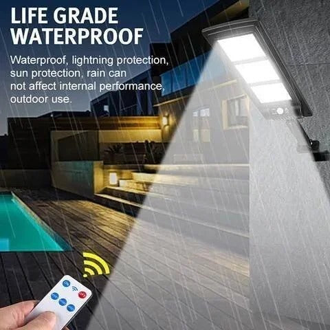 Solar Motion Sensor Wall Light