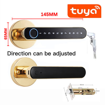 Fingerprint Door Lock — 200-Print Storage