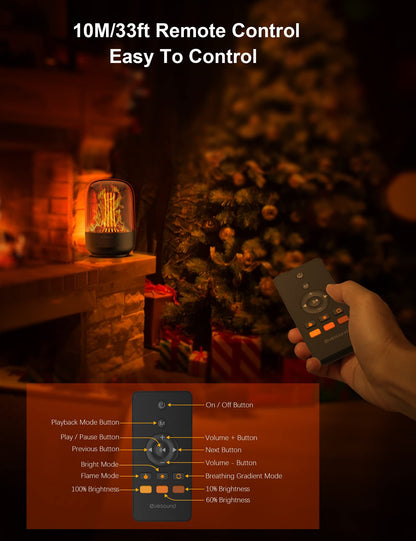 Flame LED Speaker – Ambient Light