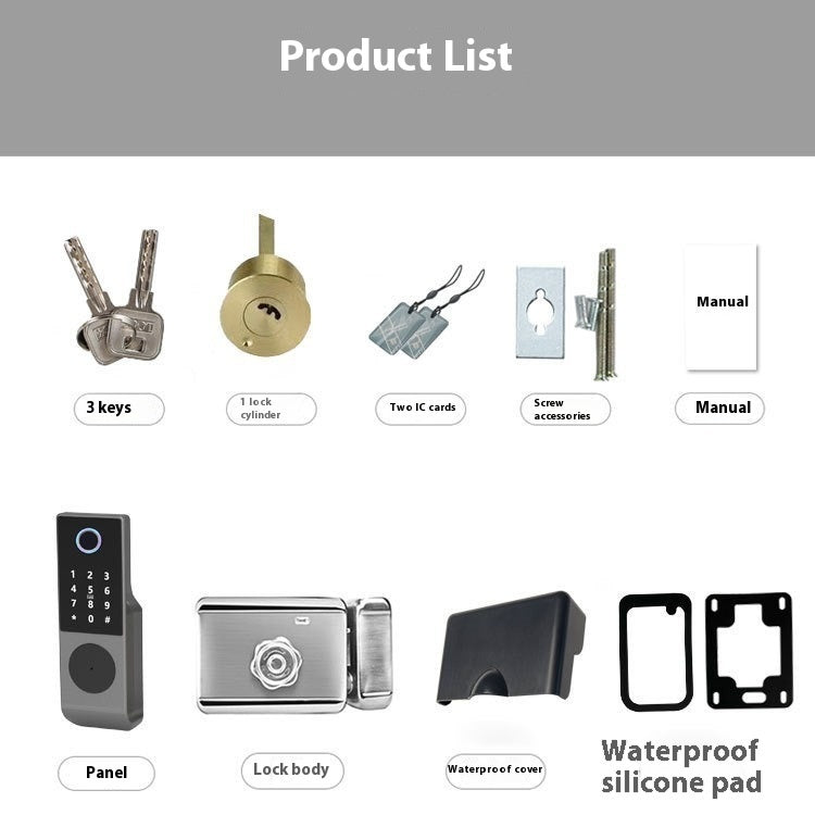 Waterproof Smart Door Lock