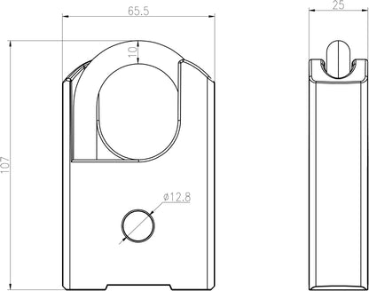 Smart Fingerprint Gate Lock