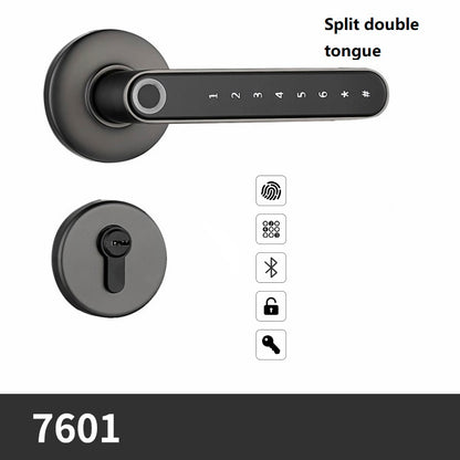 AC-Powered Round Fingerprint Door Lock