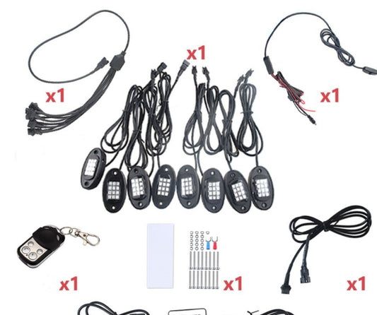 Suv Chassis LED Atmosphere Light Smart Black