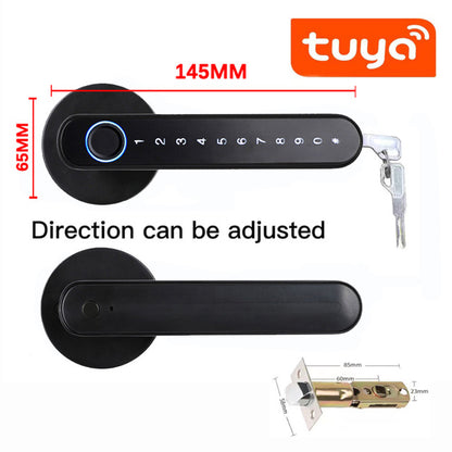 Fingerprint Door Lock — 200-Print Storage