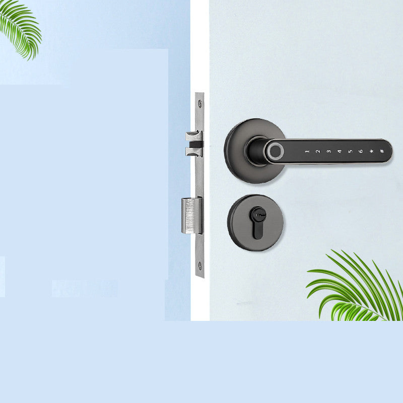AC-Powered Round Fingerprint Door Lock