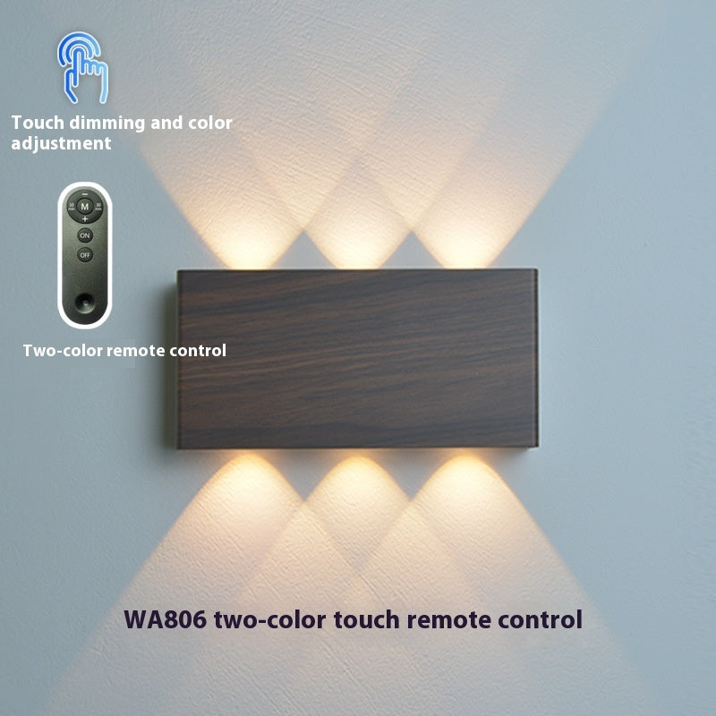 Led Charging Magnetic Suction Wall Lamp Touch Dimming With Remote Control