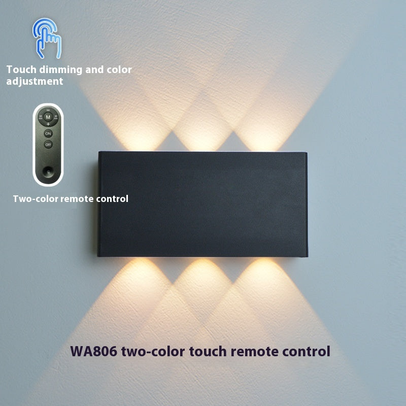 Led Charging Magnetic Suction Wall Lamp Touch Dimming With Remote Control