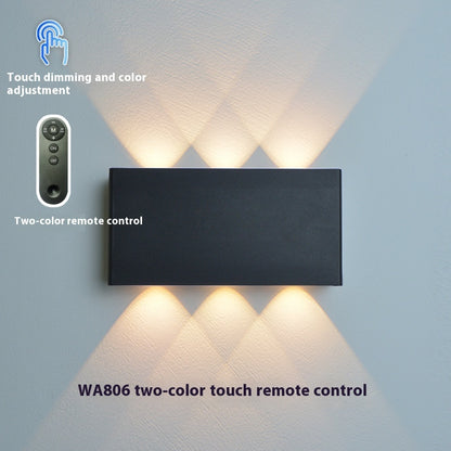 Led Charging Magnetic Suction Wall Lamp Touch Dimming With Remote Control
