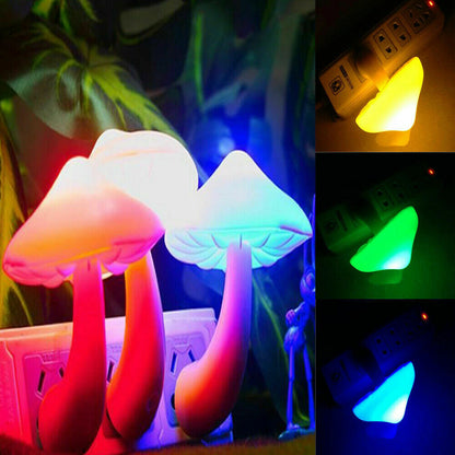 Mushroom LED Motion Sensor Night Light