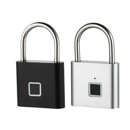 Anti-Theft Fingerprint Padlock — Zinc Alloy