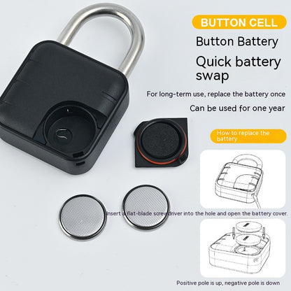 Fingerprint padlock outdoor waterproof security lock