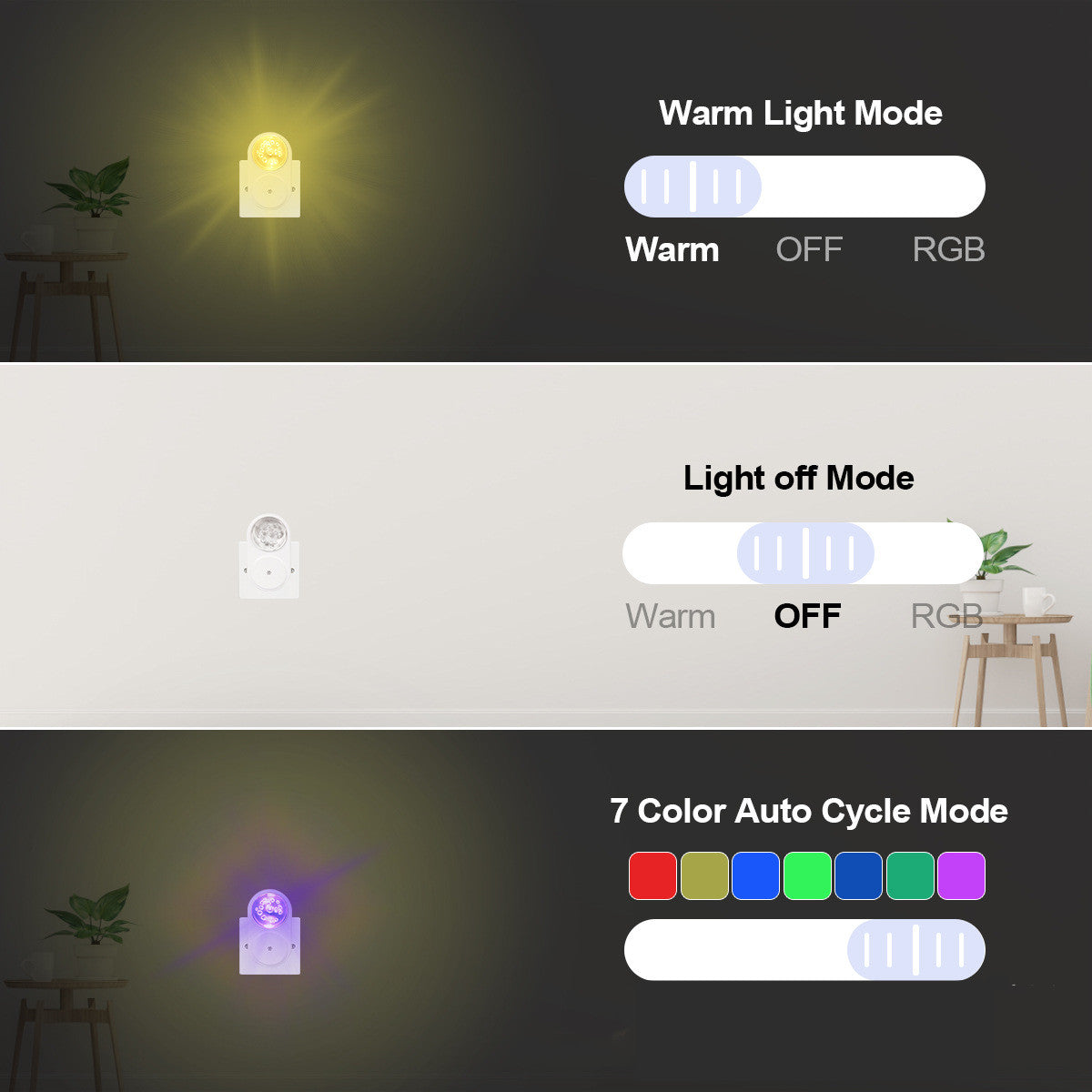 Smart Color-Changing LED Night Light