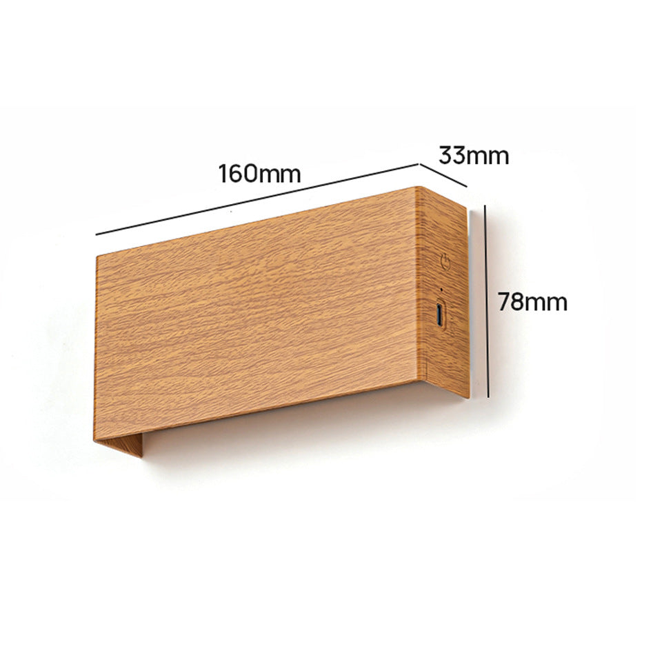 Led Charging Magnetic Suction Wall Lamp Touch Dimming With Remote Control