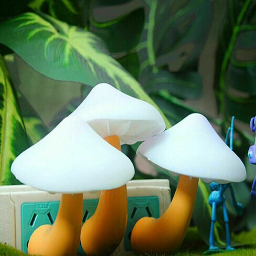 Mushroom LED Motion Sensor Night Light