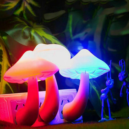 Mushroom LED Motion Sensor Night Light