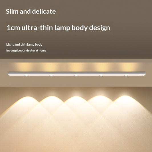Smart LED Human Sensor Light Ultra-thin Cabinet Light