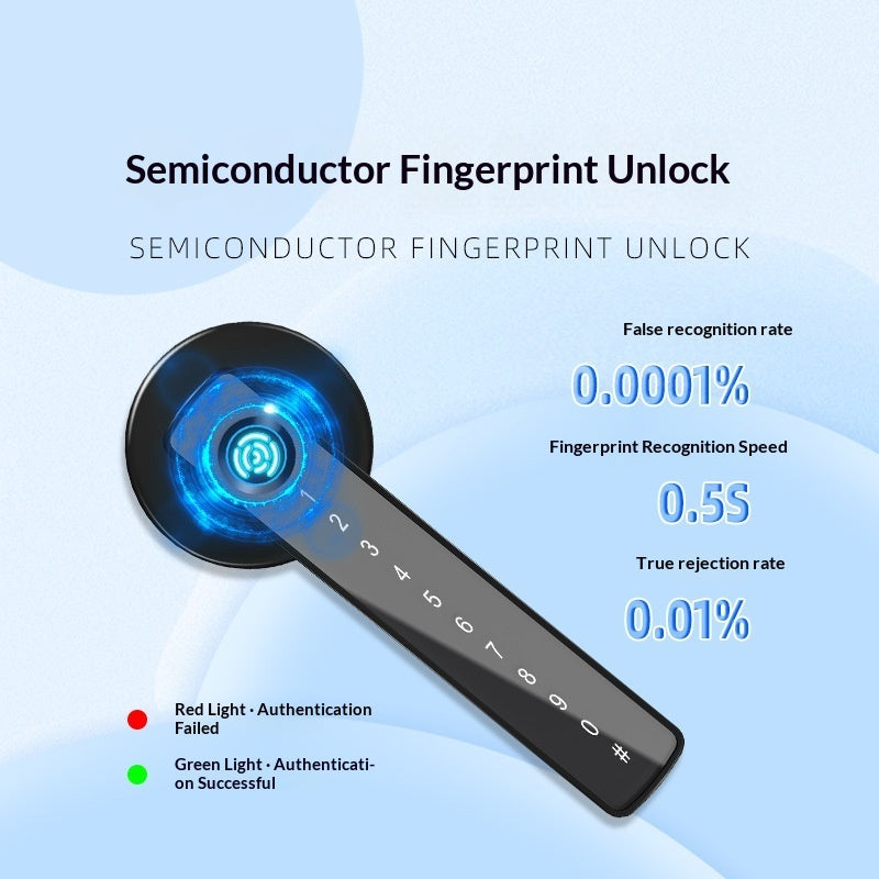 Bluetooth Smart Fingerprint Door Lock