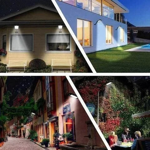 Solar Motion Sensor Wall Light
