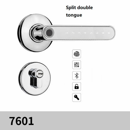 AC-Powered Round Fingerprint Door Lock
